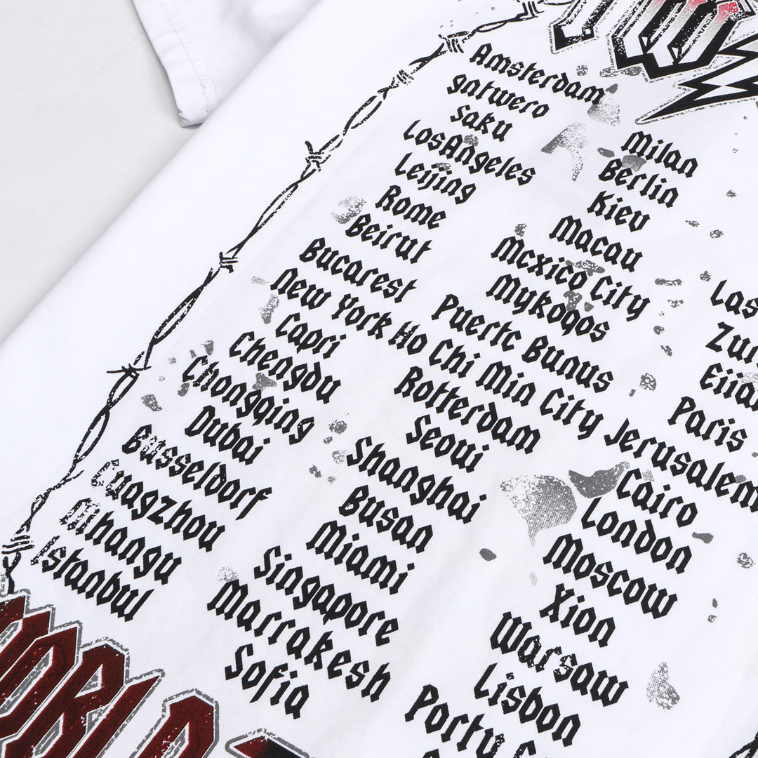 SOLA-D2 Print 2024ss Loose T-shirt