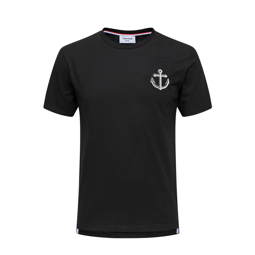 MR.TOM Anchor embroidery T-shirt