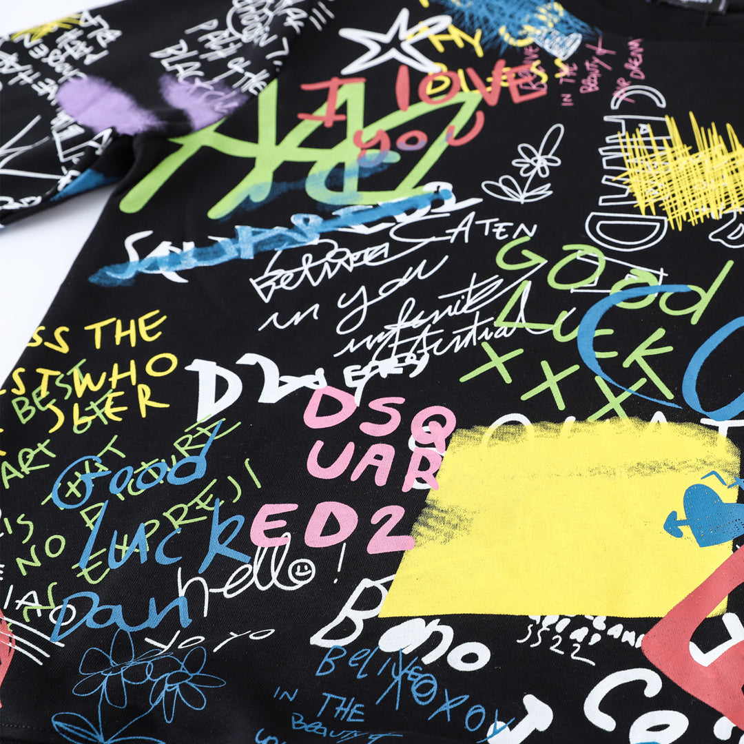 SOLA-DSQ2 24ss Printing Sweatshirt