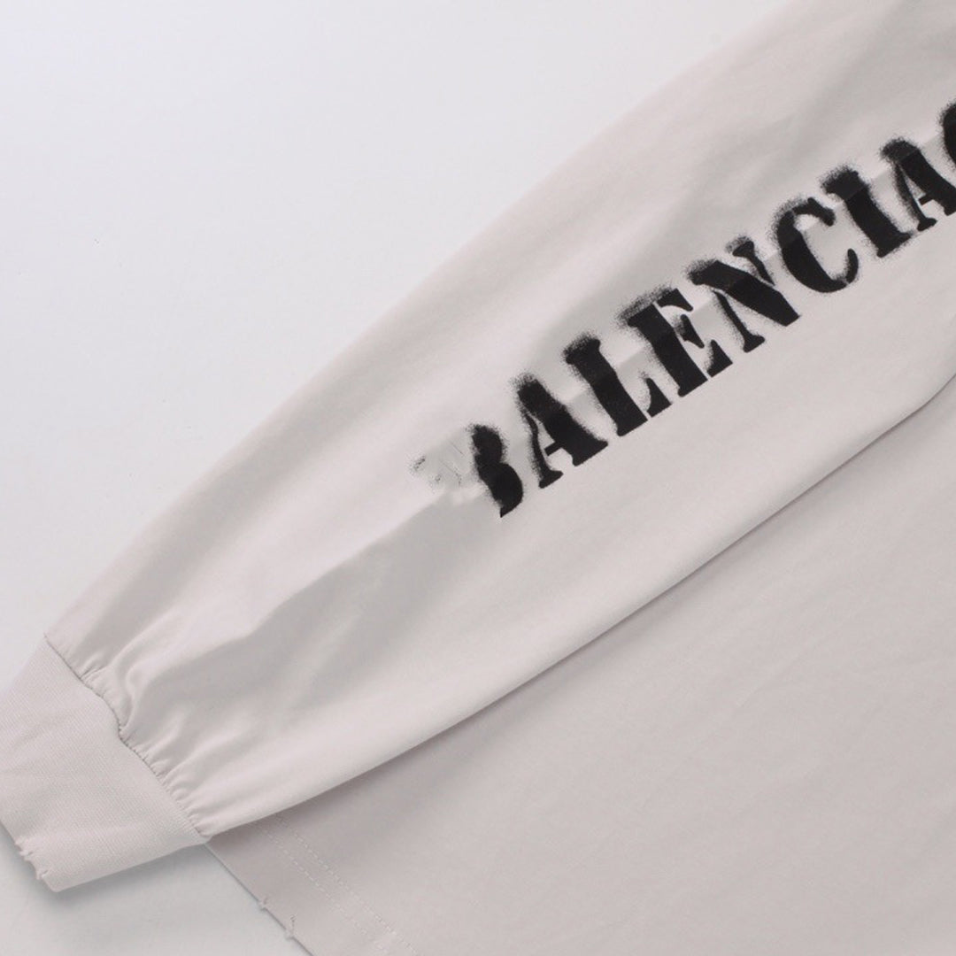 Balenciaga Loose Fit Couples Hoodie — Relaxed Silhouette