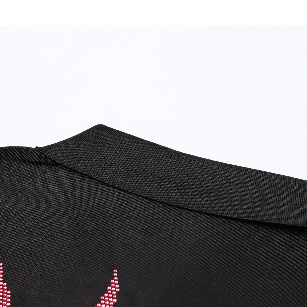 PIEIN 2024ss Flame POLO shirt