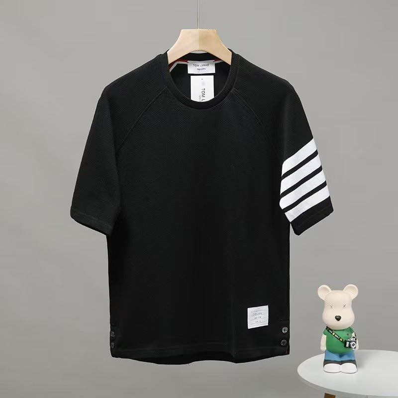 トムブラウン カラーブロックシャツ