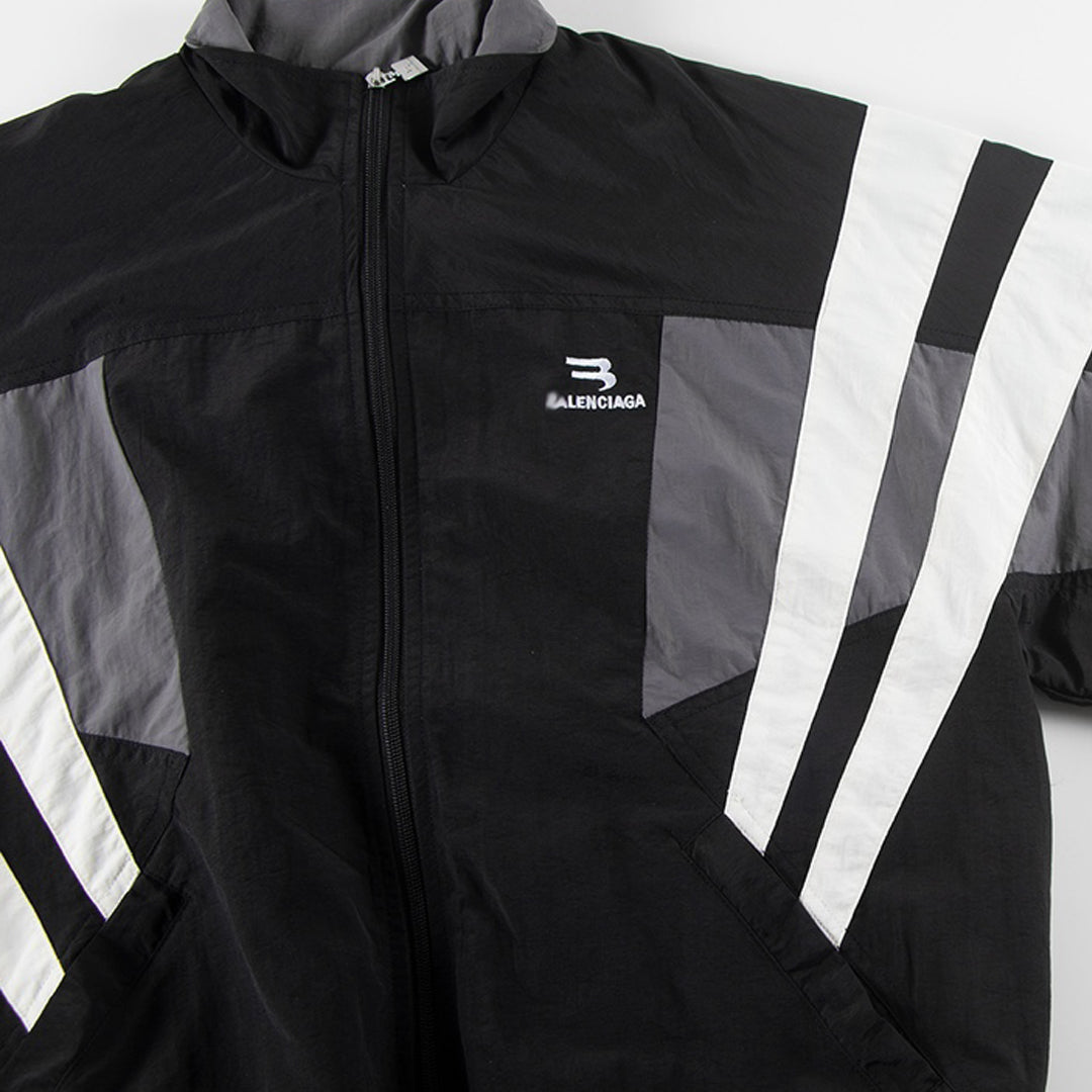 Balenciaga Hooded Windbreaker Jacket