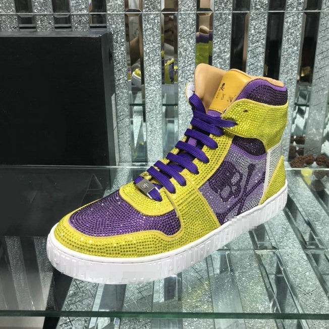 PP New high-top leather Sneakers