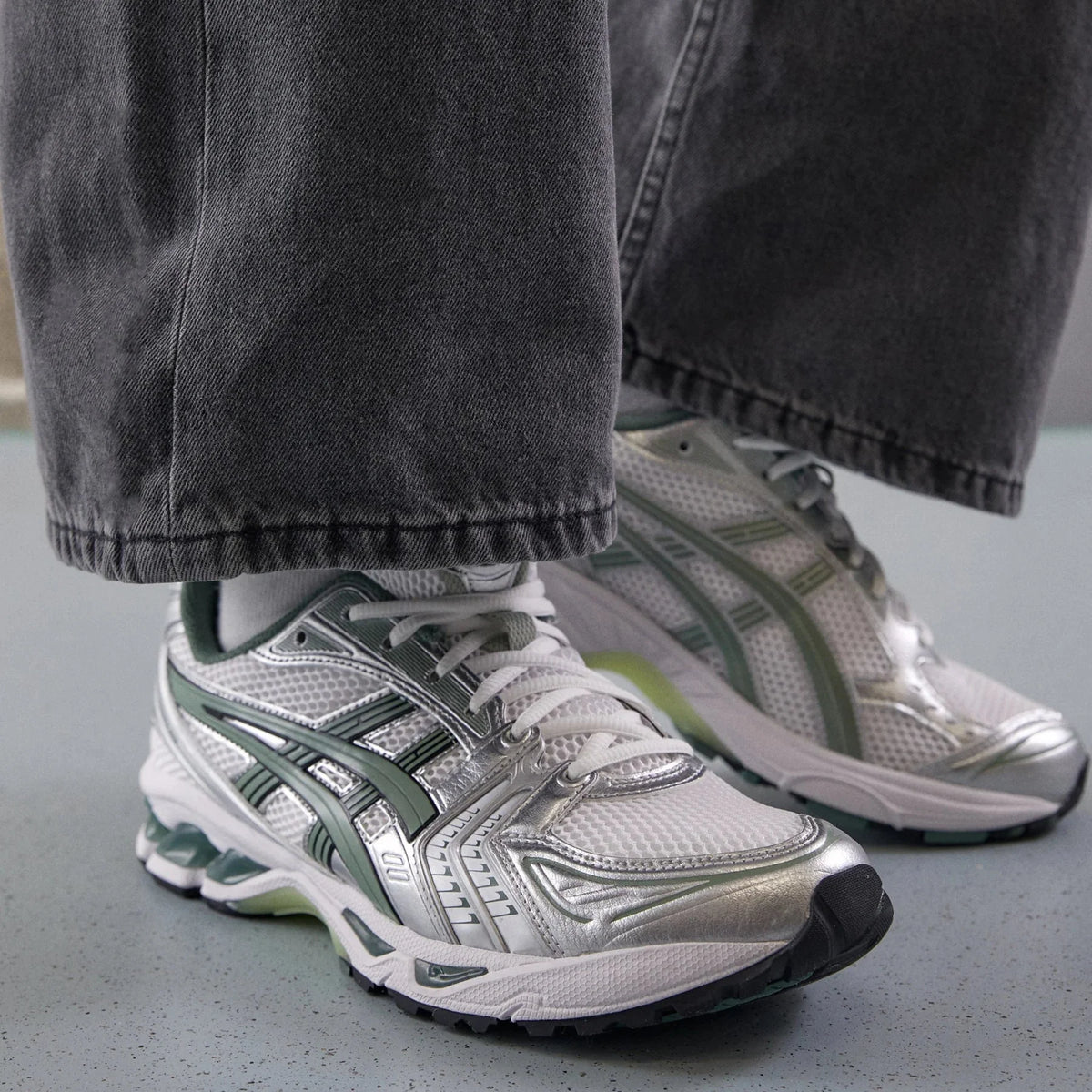 ASICS Gel-Kayano 14 'White Pure Silver/Slate Grey Sage' - White Pure Silver/Slate Grey Sage - image 7