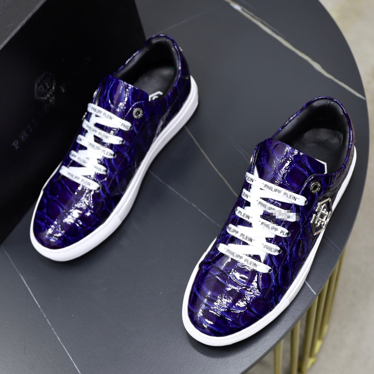PP Men New Men's leather sneakers