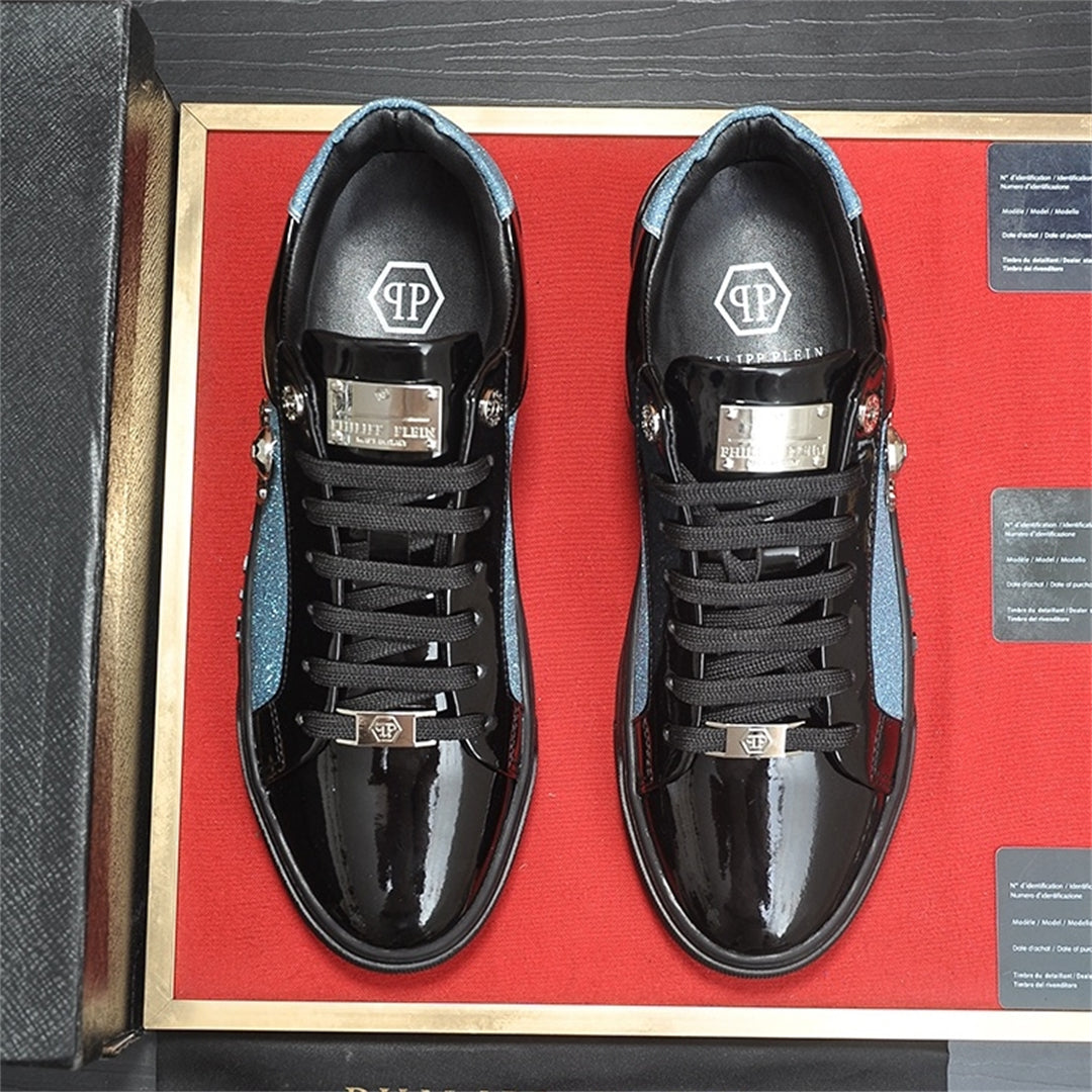 PP men's new lettering sneakers