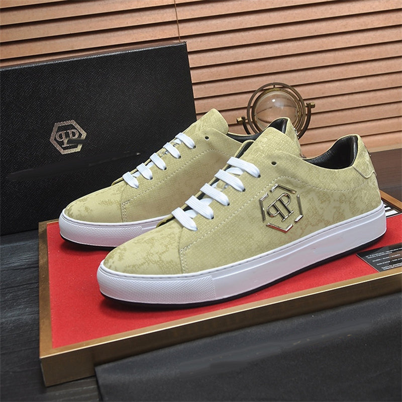 PP Men's Leather Sneakers