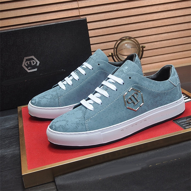 PP Men's Leather Sneakers