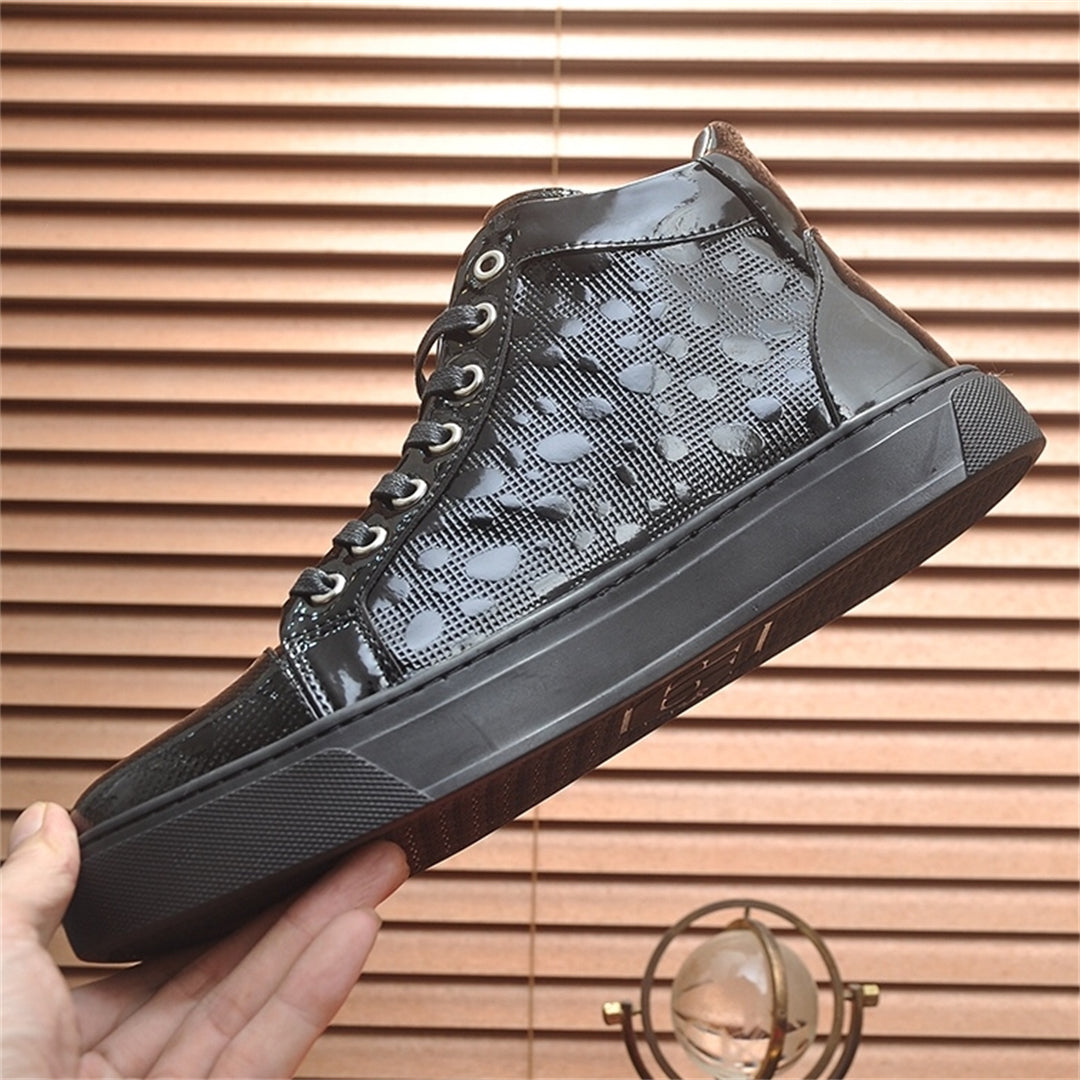 SOLA-Phillipp Novaj Viraj altsupraj ledaj Sneakers