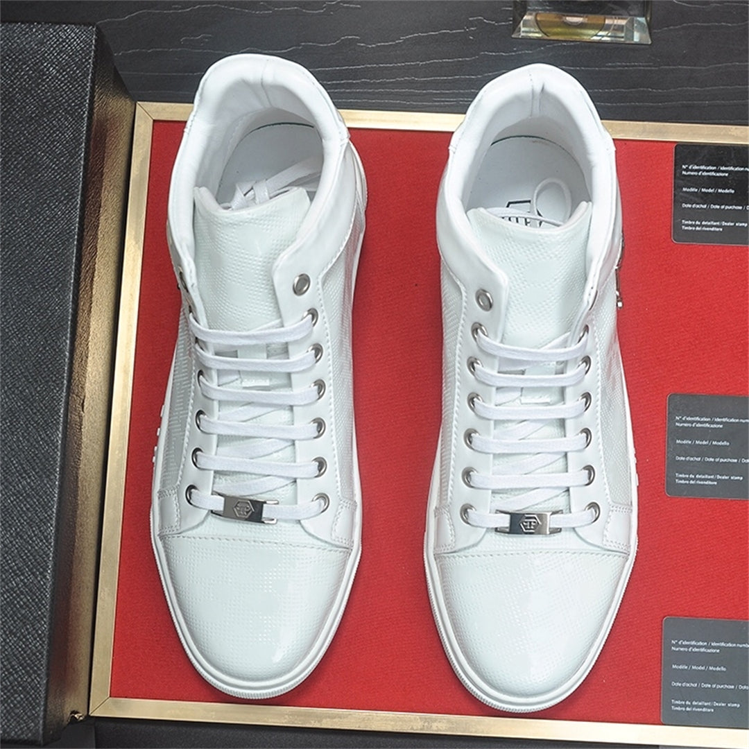 SOLA-Phillipp Novaj Viraj altsupraj ledaj Sneakers