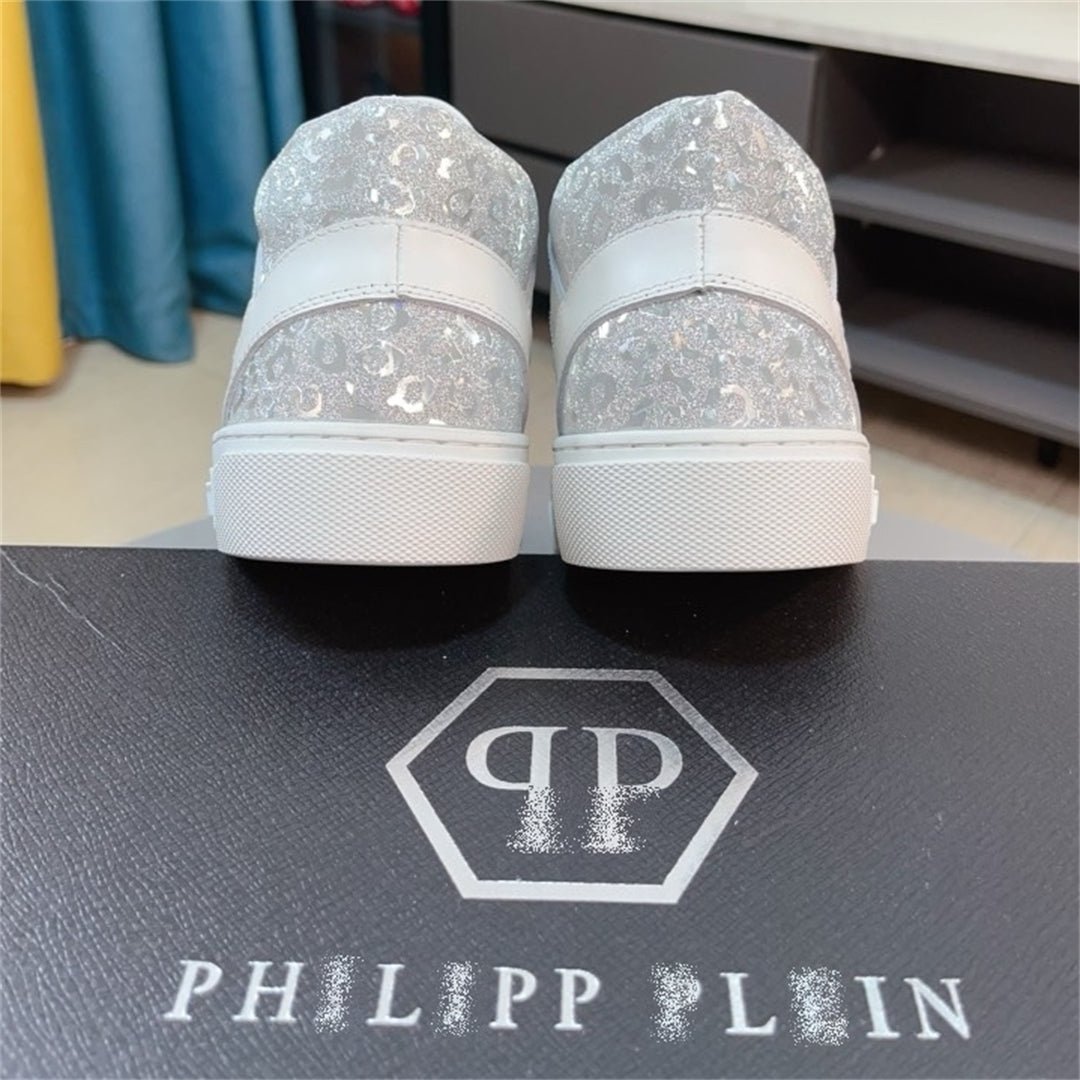 PP New High Top leather Sneakers