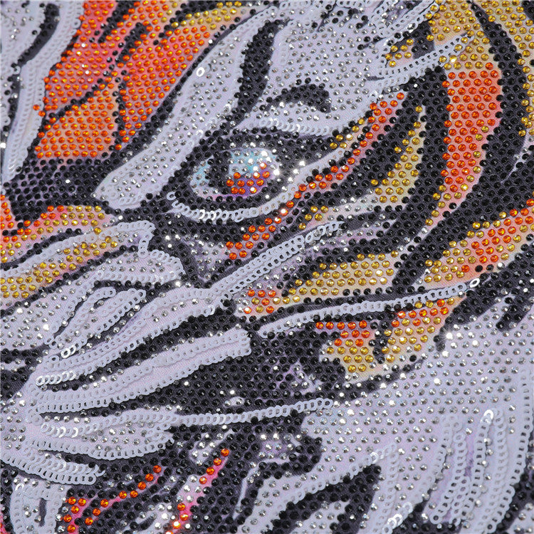 PP Men Angry Bear Embroidery Jacket