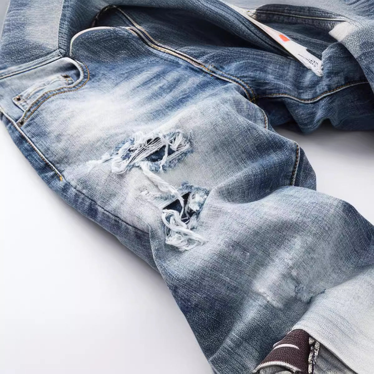 SOLA-DSQ2 Ink splash 2024ss Jeans