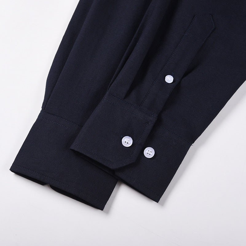 トム ブラウン 4BAR 刺繍 シャツ