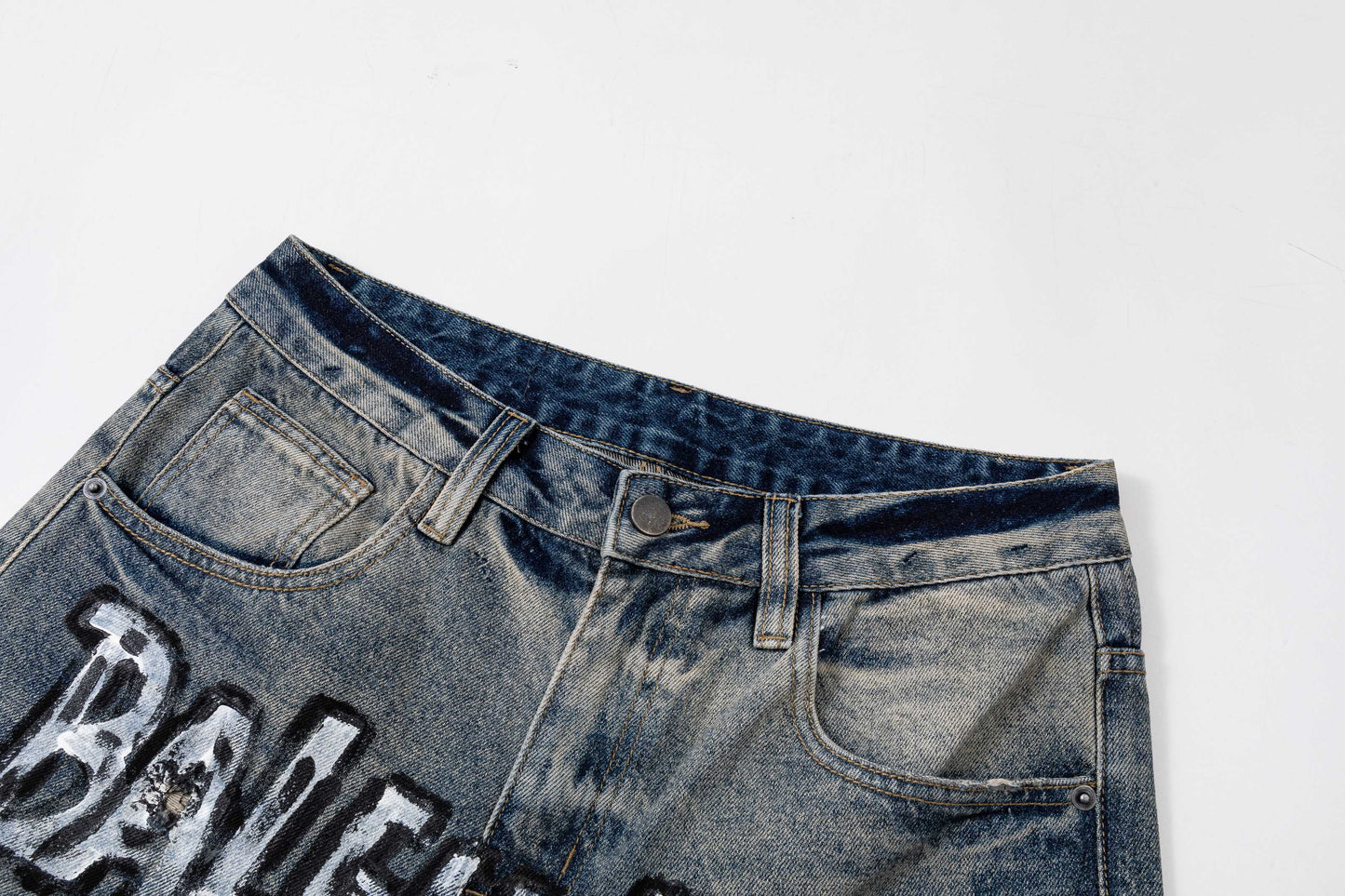 2025SS Man Black Casual Jeans
