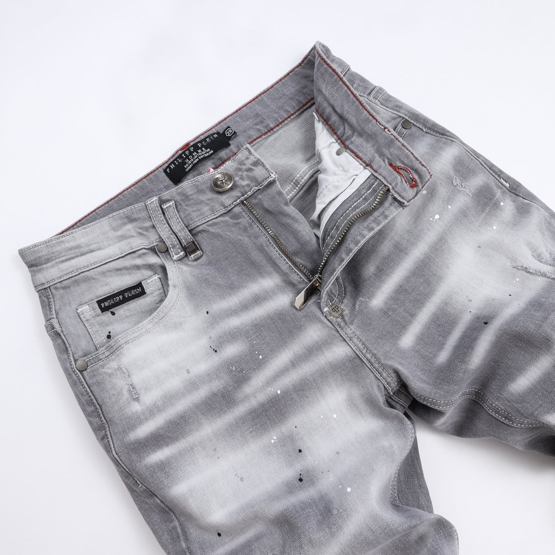 PP Smiley ripped jeans#45