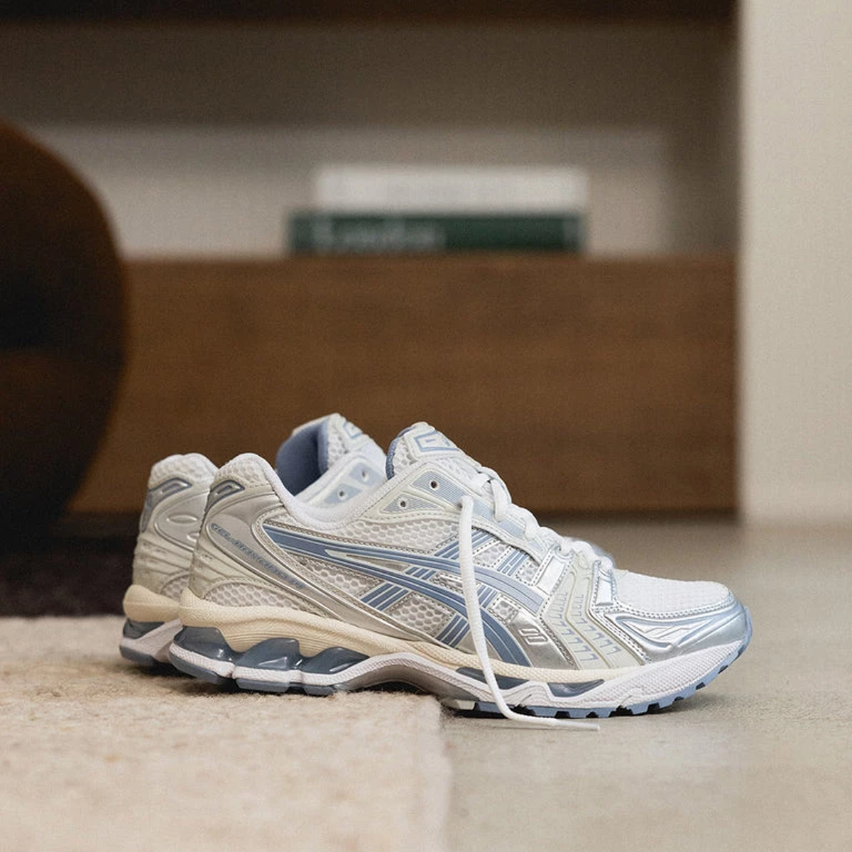 ASICS Gel Kayano 14 'White Light Navy' - White Light Navy - image 8