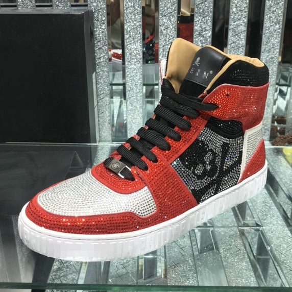 PP New high-top leather Sneakers