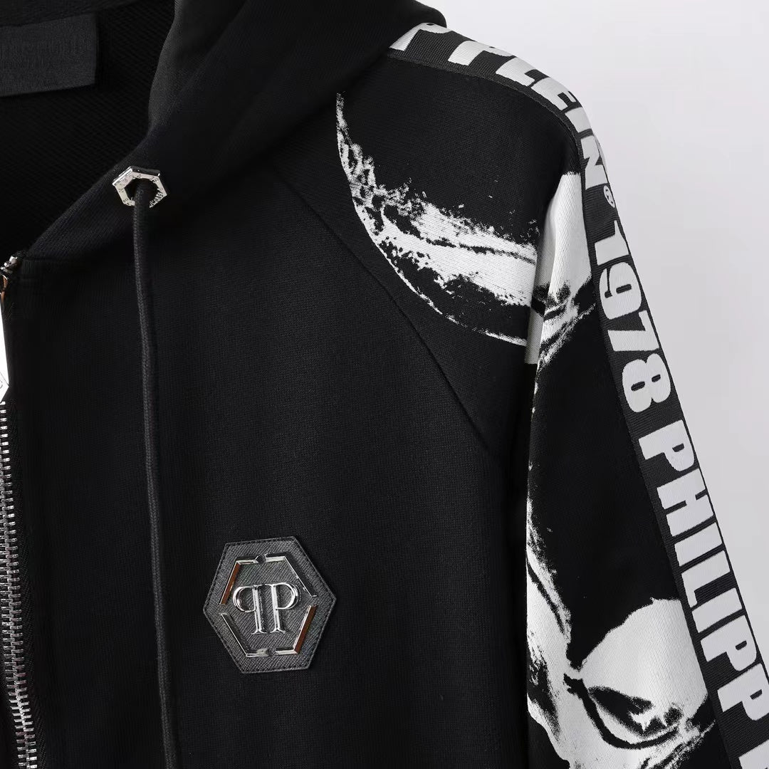 PIEIN 2025SS Black Hoodie