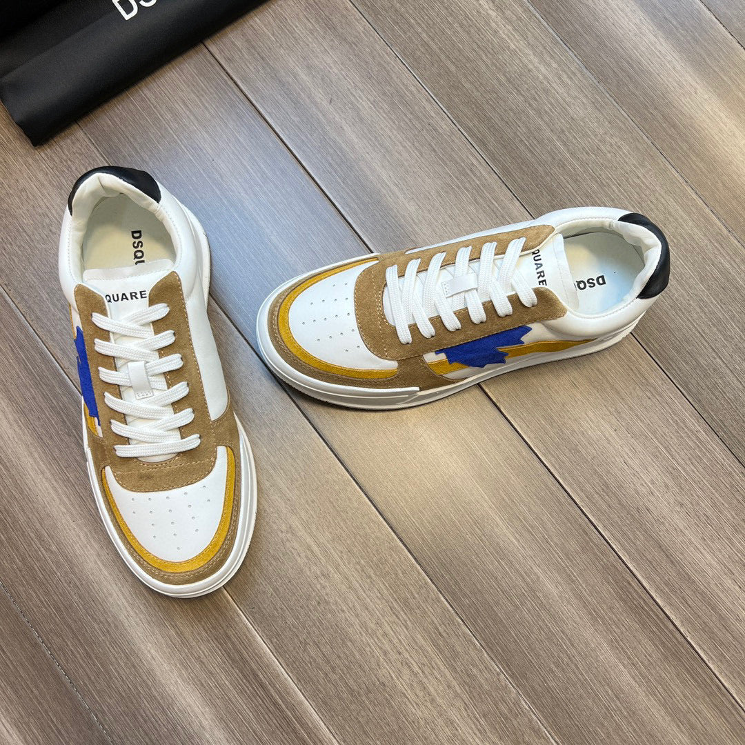 SOLA-DSQ2 New Leather Men's sneakers
