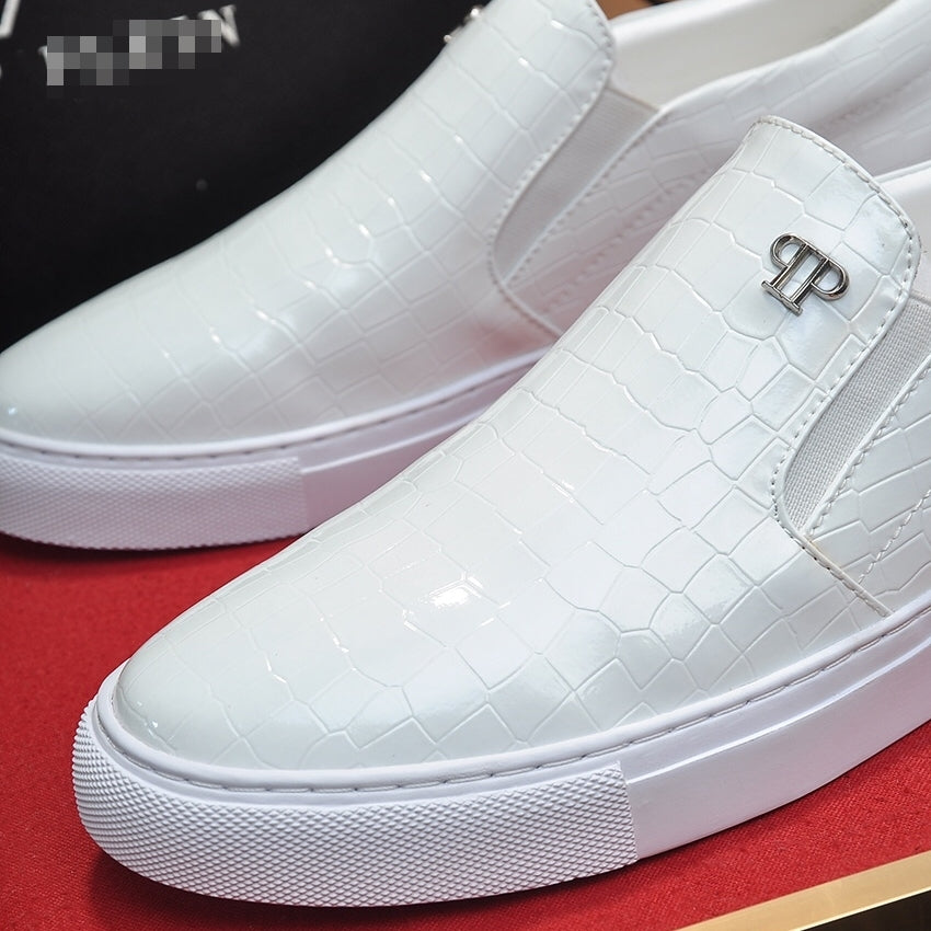 PP slip-on leather shoes#64