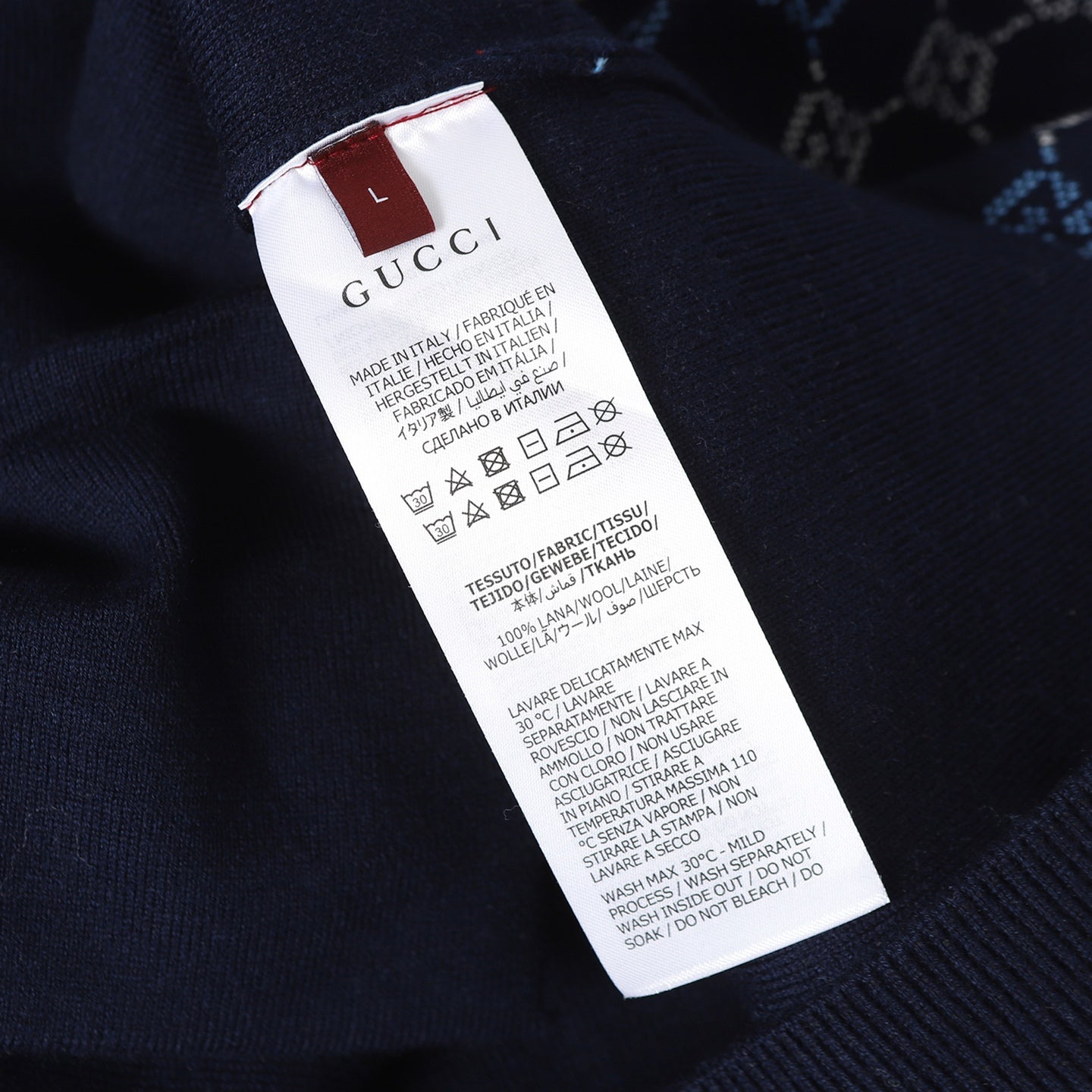 Gucci Reversible GG Wool Apparel - Image 20