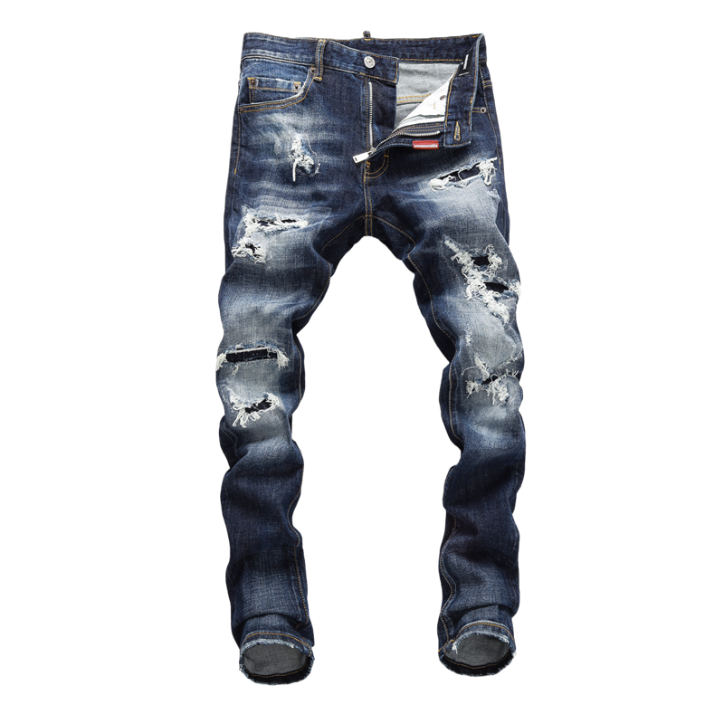 SOLA-DSQ2 New Man Hole Jeans