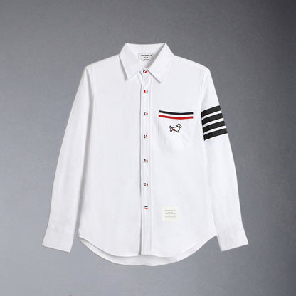 MR.TOM 2025ss Casual Oxford Shirt