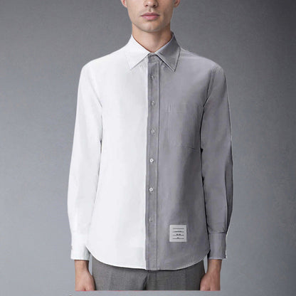 MR.TOM Blue striped shirt