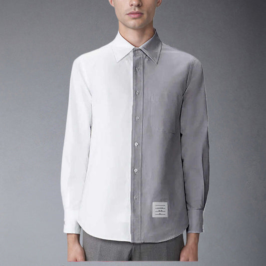 MR.TOM Blue striped shirt