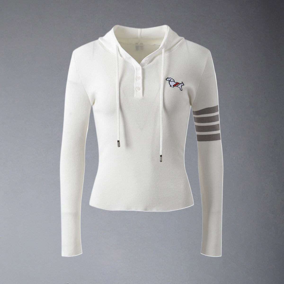 MR.TOM 2025ss Knitted Hoodie