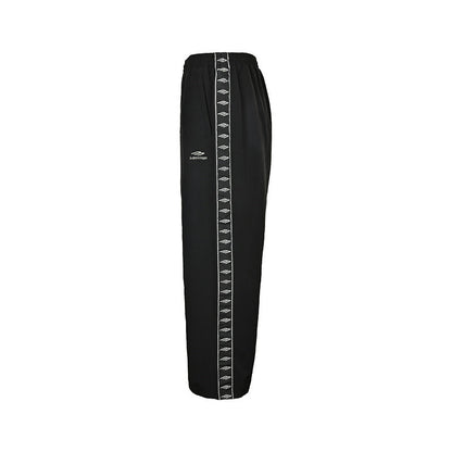 Balenciaga Cotton Pants with Glass Fibre Trim