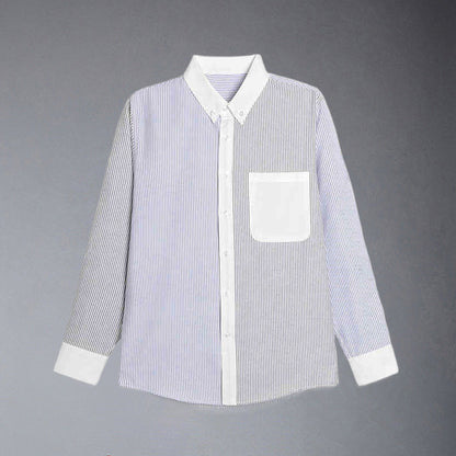 MR.TOM Blue striped shirt