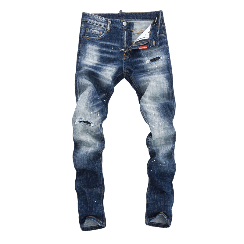 SOLA-DSQ2 New Man Hole Jeans