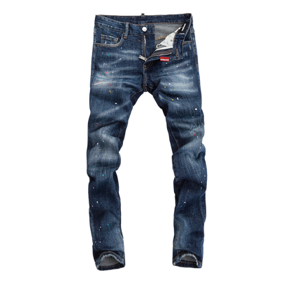 SOLA-DSQ2 New Man Ink Splash Jeans