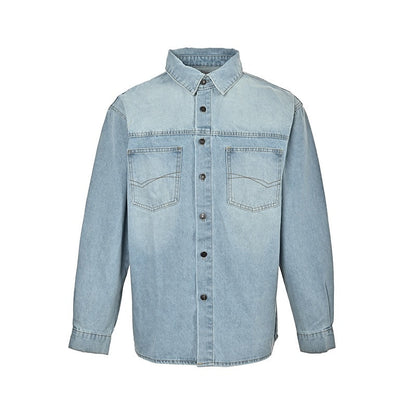 Balenciaga Cotton Shirt - Glass Fibre Trim Button-Up