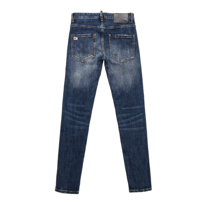 SOLA-DSQ2 New Man Letter Jeans