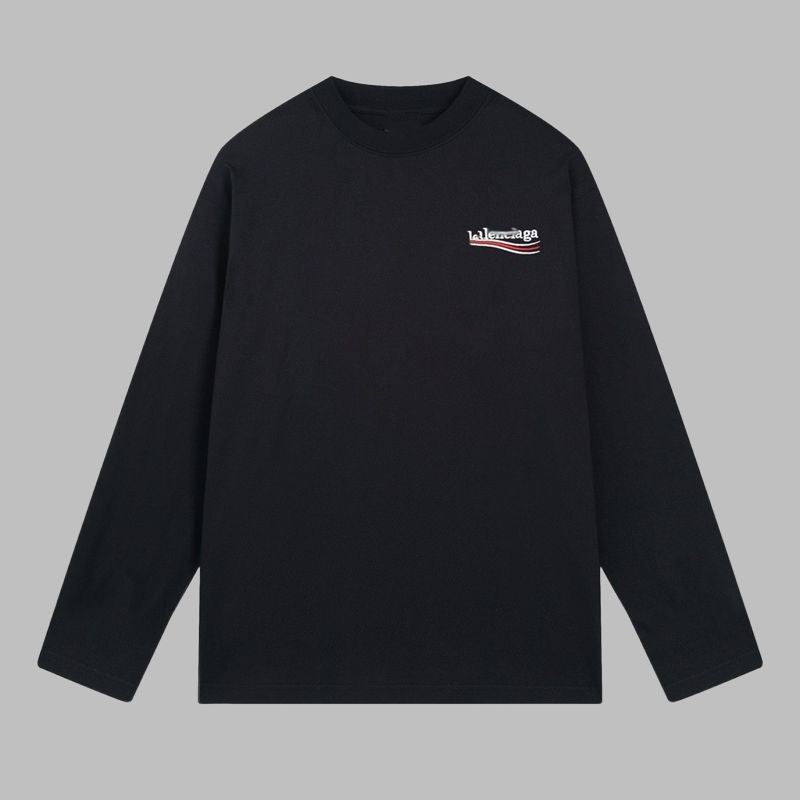 Balenciaga cotton long-sleeved T-shirt