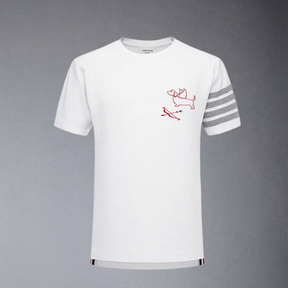 MR.TOM Puppy Embroidery T-shirt