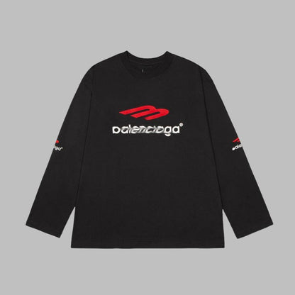Balenciaga cotton long-sleeved T-shirt#2