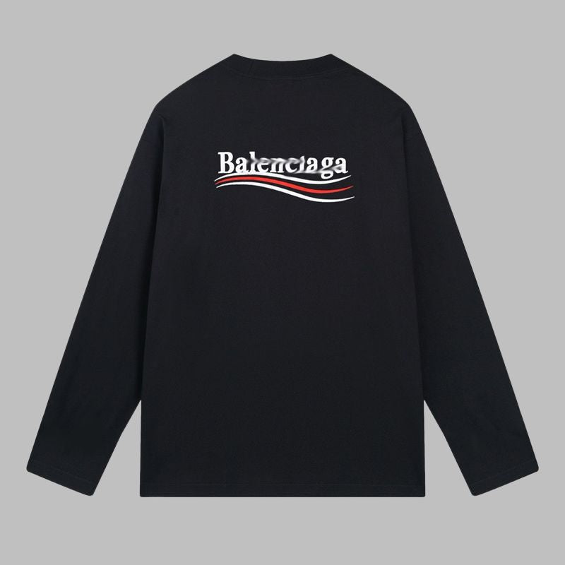 Balenciaga cotton long-sleeved T-shirt