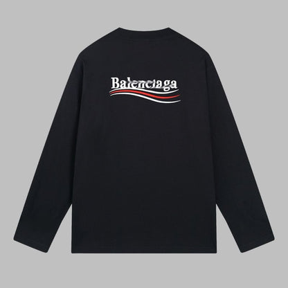 Balenciaga cotton long-sleeved T-shirt
