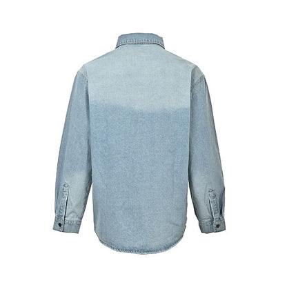 Balenciaga Cotton Shirt - Glass Fibre Trim Button-Up