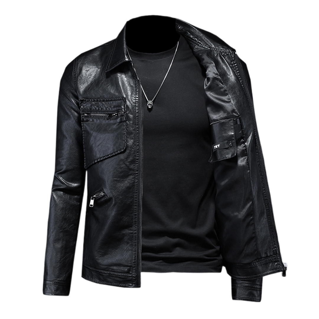 SOLA-DSQ2 New Man Leather jacket