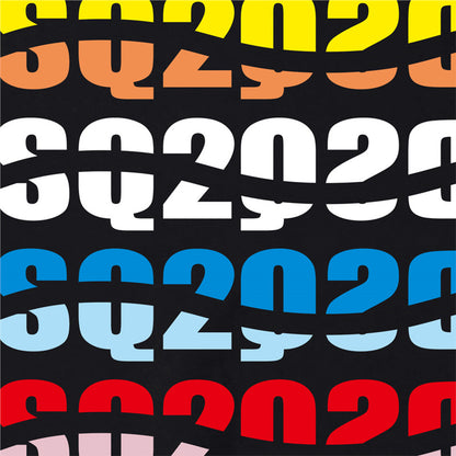 New-D2 Lettering Printed Cotton T-Shirt#10