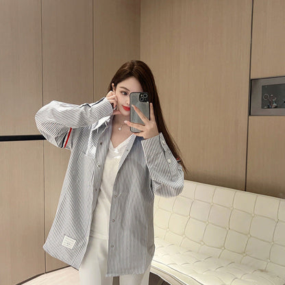Thom Browne Women's Premium Cotton Knit Cardigan