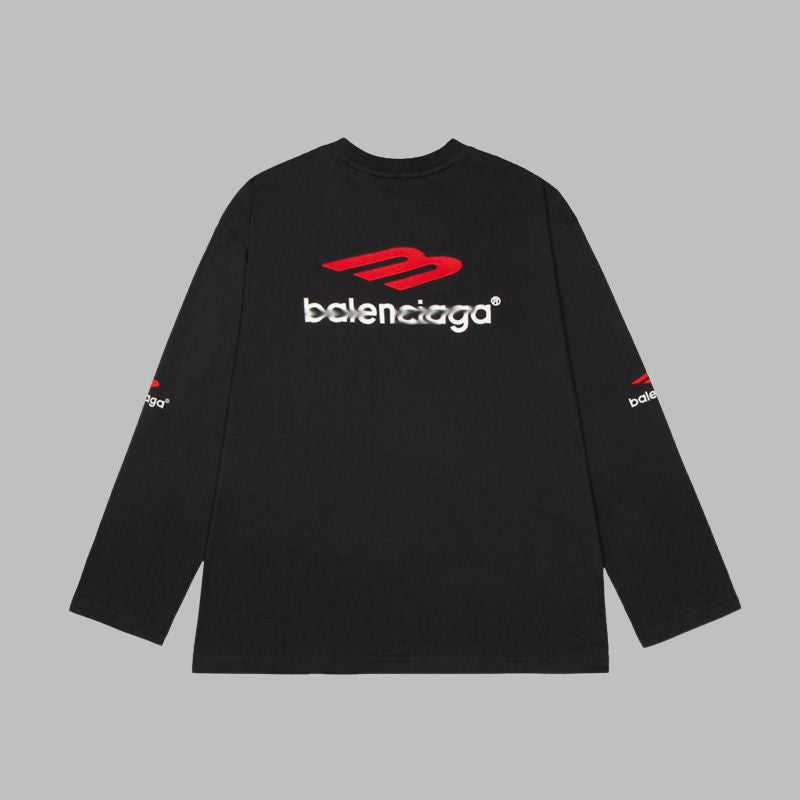 Balenciaga cotton long-sleeved T-shirt#2