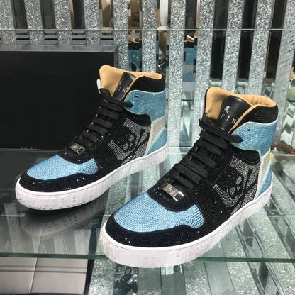 PP New high-top leather Sneakers