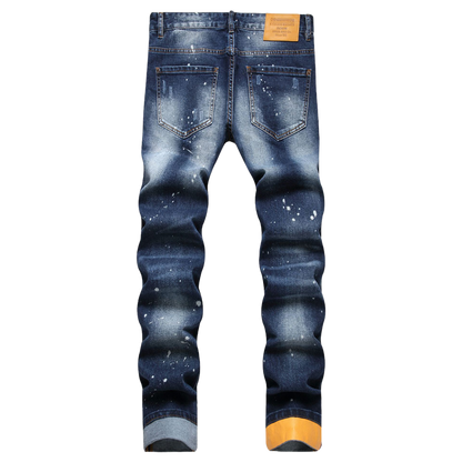 SOLA-DSQ2 New Man Letter Jeans